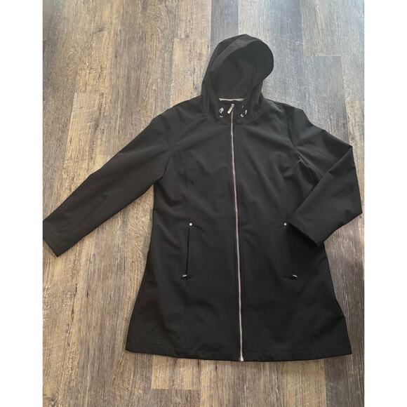 Calvin Klein Black Hooded Jacket - Picture 1 of 8